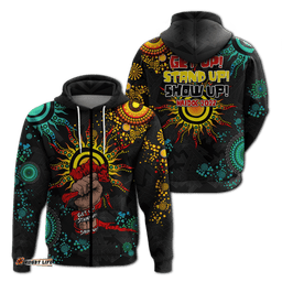 naidoc week aboriginal art unique hoodie