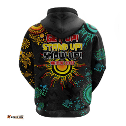naidoc week aboriginal art unique hoodie