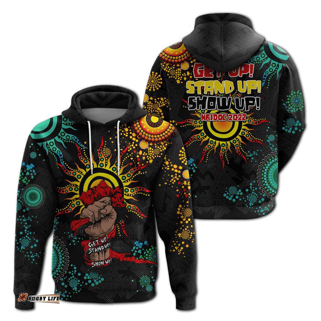 naidoc week aboriginal art unique hoodie