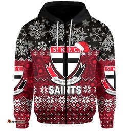 saints hoodie christmas