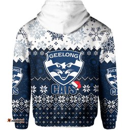 geelong cats hoodie christmas