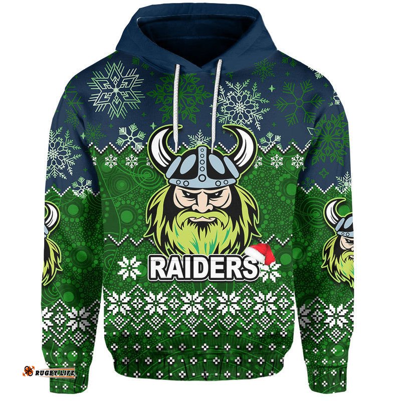 raiders rugby hoodie christmas