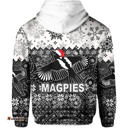 magpies hoodie christmas