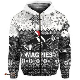 magpies hoodie christmas