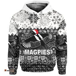 magpies hoodie christmas