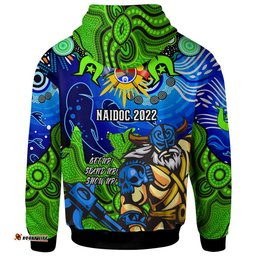 raiders rugby hoodie custom naidoc week raiders with aboriginal dot painting and get up stand up show up rlt12