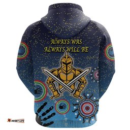 NAIDOC Titans Zip Hoodie Gold Coast Aboriginal
