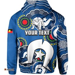 custom personalised bulldogs rugby naidoc week hoodie lets fight together 04