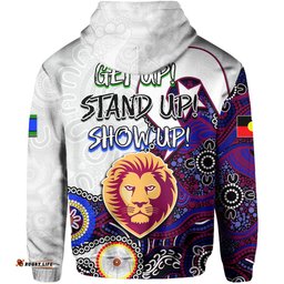 lions australian football hoodie naidoc patterns