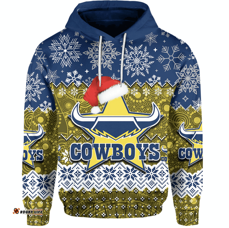 cowboys rugby hoodie christmas