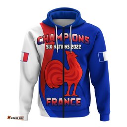 france rugby hoodie champions six nations