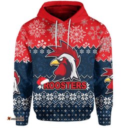 roosters rugby hoodie christmas