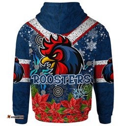 sydney roosters christmas rugby christmas sydney roosters hoodie rlt12