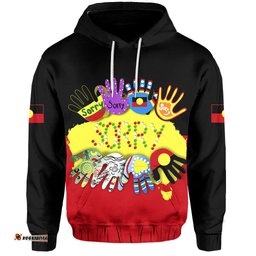 National Sorry Day Hoodie Version 01 Australian Aboriginal