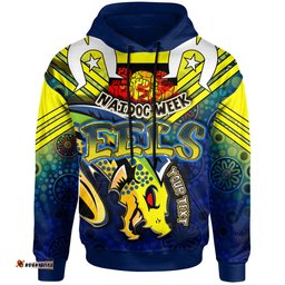 eels rugby hoodie naidoc week eels rugby with aboriginal pattern get up stand up show up hoodie rlt12