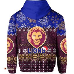 lions hoodie christmas
