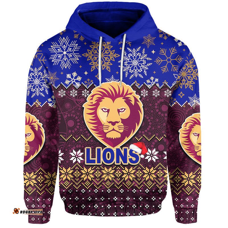 lions hoodie christmas