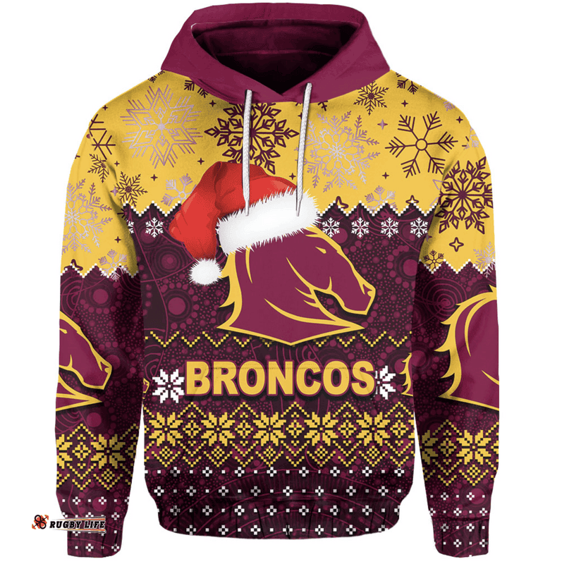 broncos rugby hoodie christmas