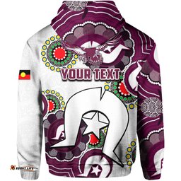custom personalised sea eagles rugby naidoc week hoodie lets fight together 06