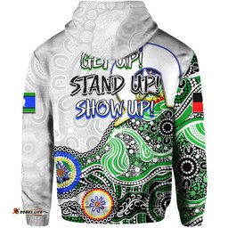 raiders rugby hoodie naidoc patterns