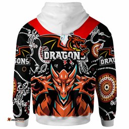 st george rugby fathers day aboriginal hoodie st george illawarra dragons fathers day hoodie rlt12