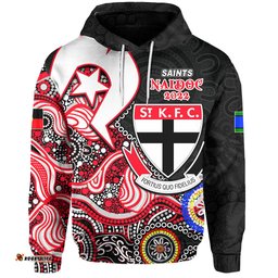 saints australian football hoodie naidoc patterns
