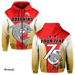 custom text and number dolphins rugby hoodie since 1947 dynamic version