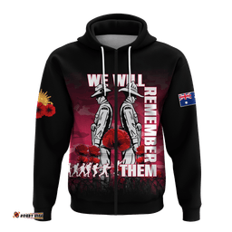 australia anzac hoodie camouflage with poppy pink