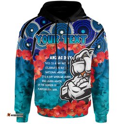 bulldogs rugby hoodie aussie anzac bulldogs hoodie