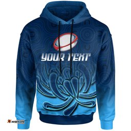 waratahs rugby hoodie custom australian native flowers hoodie