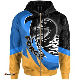 force rugby hoodie custom force black swans mascot hoodie 02