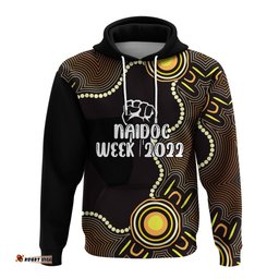 naidoc week aboriginal hoodie indigenous dot painting art