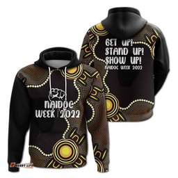 naidoc week aboriginal hoodie indigenous dot painting art