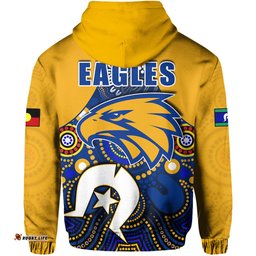 eagles football naidoc hoodie west coast aboriginal