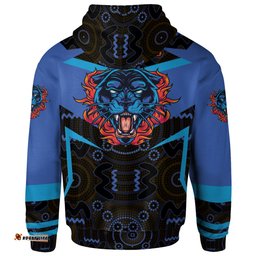 panthers rugby hoodie custom angry panther style hoodie