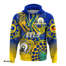 custom personalised eels rugby naidoc aboriginal hoodie