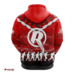 melbourne renegades anzac hoodie camouflage with poppy