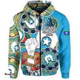custom personalised titans rugby naidoc week hoodie lets fight together 01