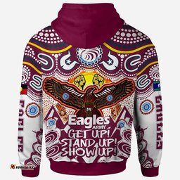 sea eagles rugby naidoc week hoodie sea eagles naidoc celebrations aboriginal and torres strait islanders culture hoodie rlt12