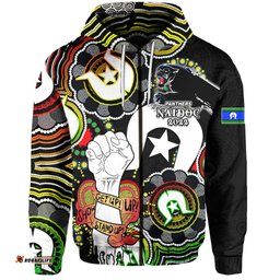 custom personalised panthers rugby naidoc week hoodie lets fight together 03