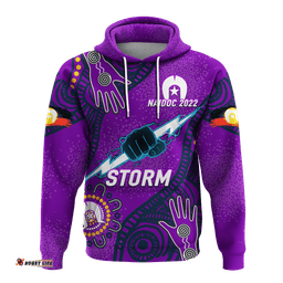 custom personalised storm rugby naidoc aboriginal hoodie
