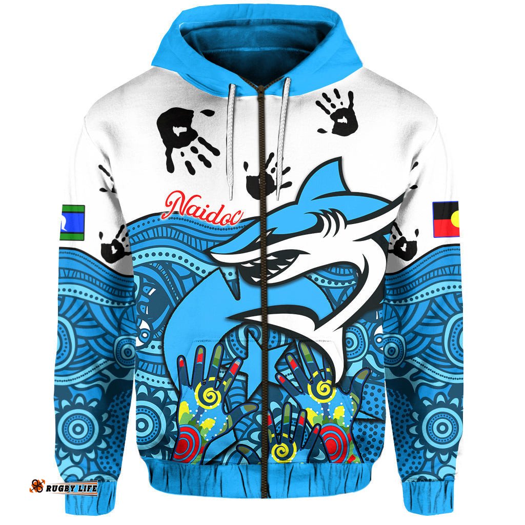 Sharks NAIDOC Week Zip Hoodie Cronulla