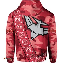 Bombers ANZAC Zip Hoodie Essendon