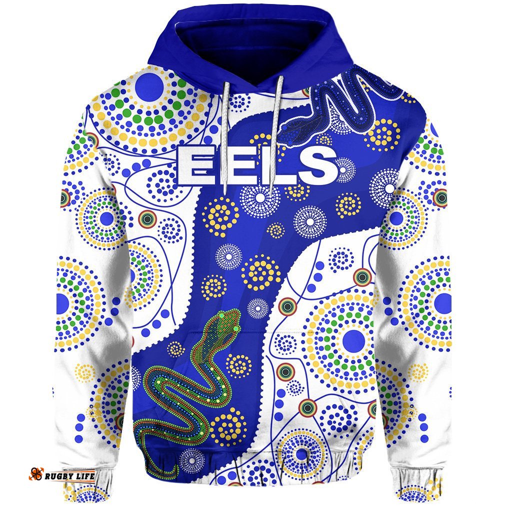 Eels Indigenous Hoodie Competitive Version White 09