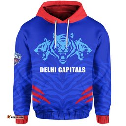 Delhi Capitals Hoodie DC Cricket Fans
