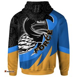 force rugby hoodie custom force black swans mascot hoodie 06