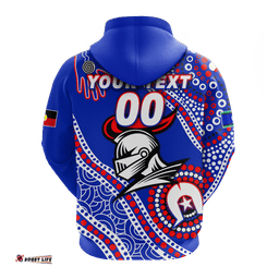 custom personalised knights rugby naidoc aboriginal hoodie