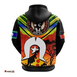 naidoc week hoodie dhari aboriginal get up stand up show up