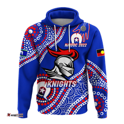 knights rugby naidoc aboriginal hoodie