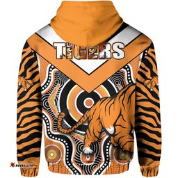 Custom Personalised Go Tigers Hoodie Style Wests Sport 03